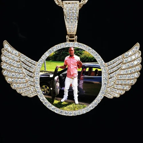 CUSTOM PICTURE PENDANT STYLE-4 sold by The GUU Shop