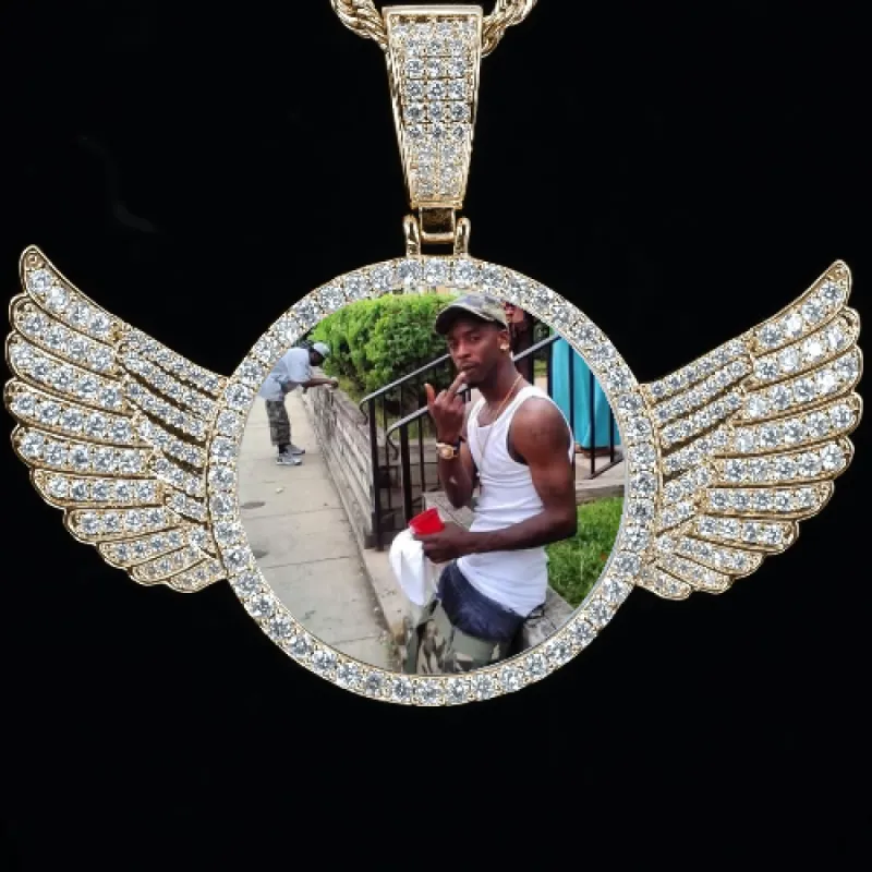 CUSTOM PICTURE PENDANT STYLE-4 sold by The GUU Shop