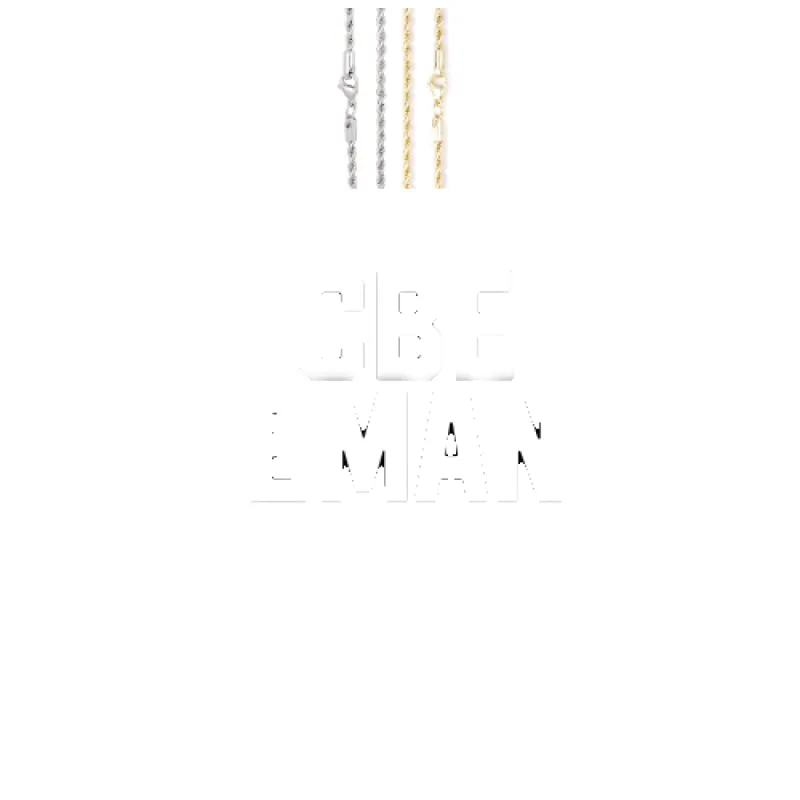 Custom Letters Baguette Two Layer Necklace made by The GUU Shop