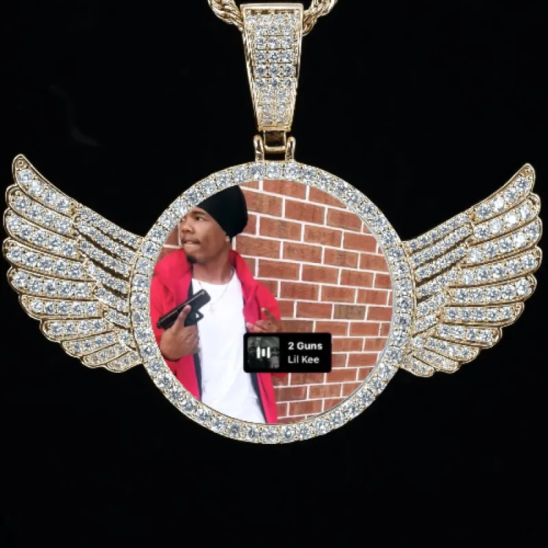 CUSTOM PICTURE PENDANT STYLE-4 sold by The GUU Shop