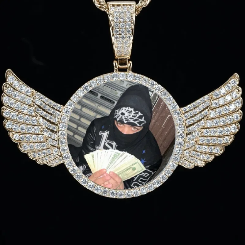 CUSTOM PICTURE PENDANT STYLE-4 sold by The GUU Shop