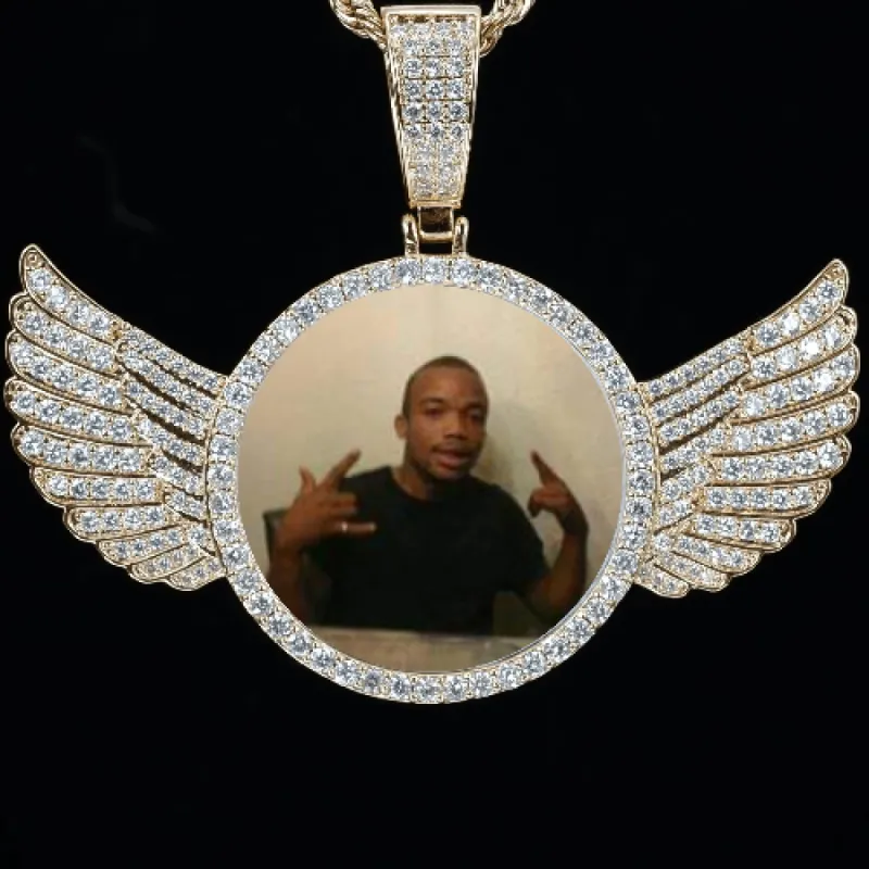 CUSTOM PICTURE PENDANT STYLE-4 sold by The GUU Shop