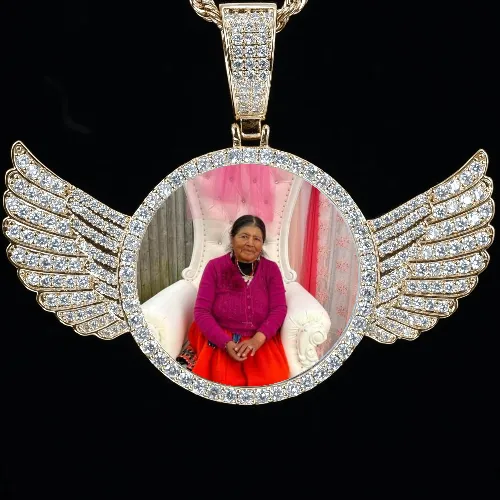 CUSTOM PICTURE PENDANT STYLE-4 sold by The GUU Shop