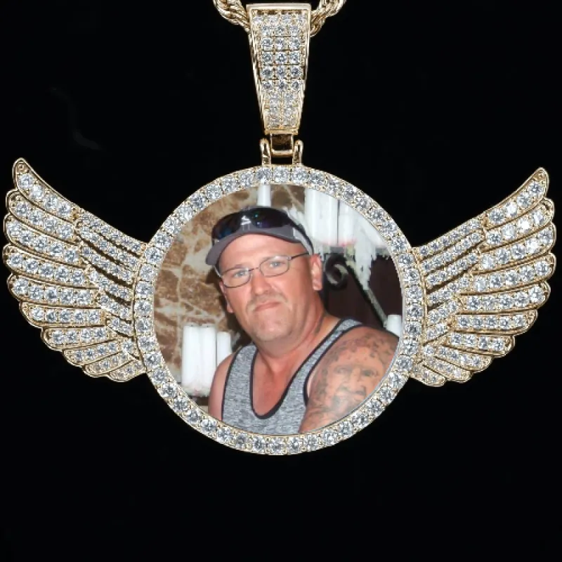 CUSTOM PICTURE PENDANT STYLE-4 sold by The GUU Shop