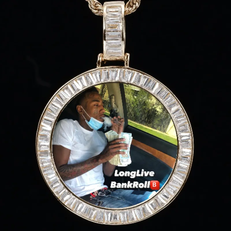 CUSTOM PICTURE PENDANT STYLE-2 sold by The GUU Shop