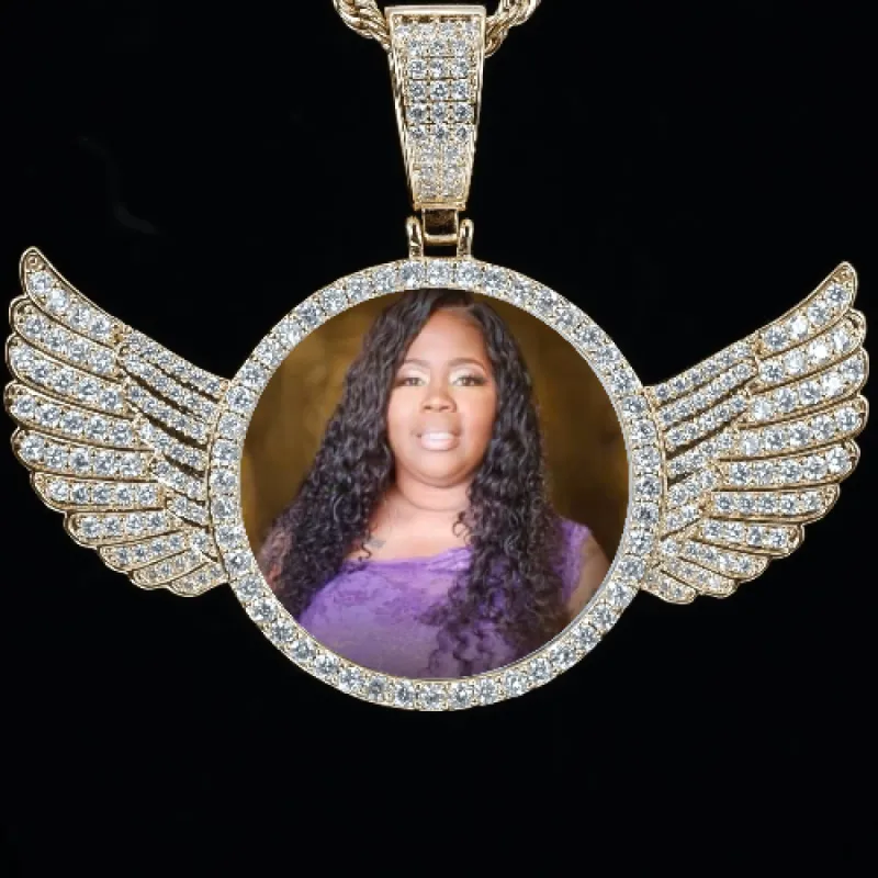 CUSTOM PICTURE PENDANT STYLE-4 sold by The GUU Shop