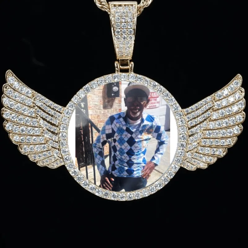 CUSTOM PICTURE PENDANT STYLE-4 sold by The GUU Shop