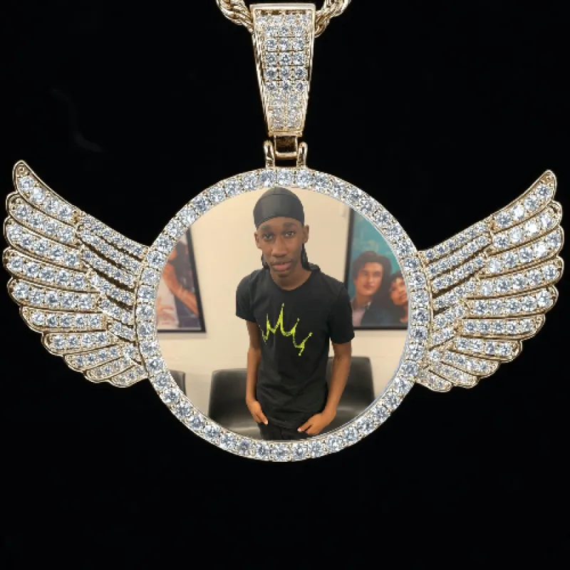 CUSTOM PICTURE PENDANT STYLE-4 sold by The GUU Shop