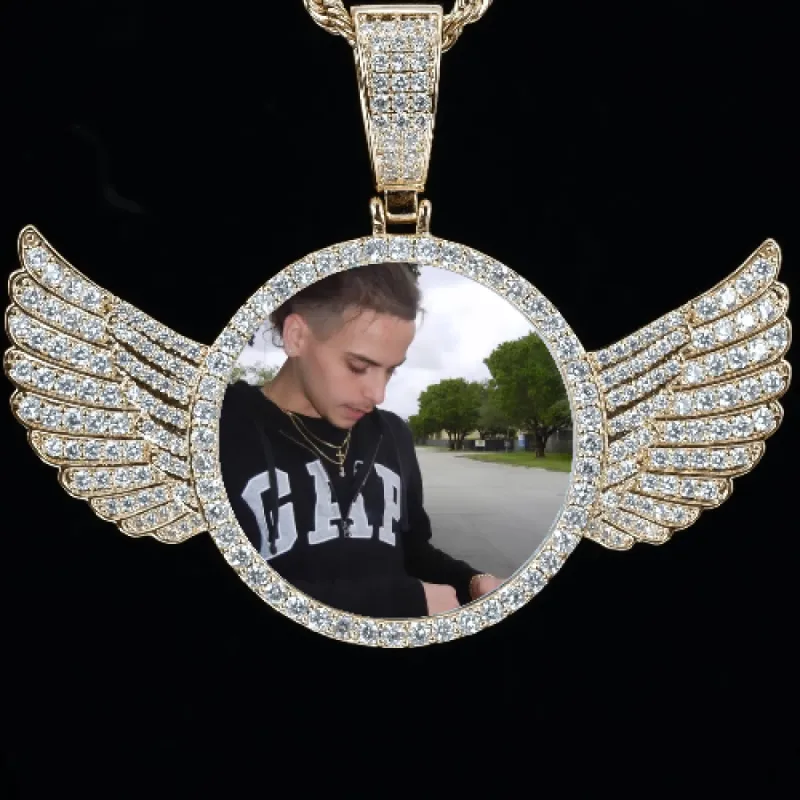 CUSTOM PICTURE PENDANT STYLE-4 sold by The GUU Shop