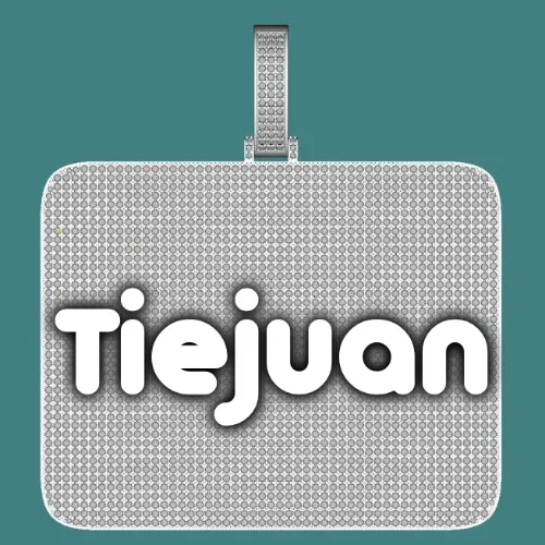 CUSTOM LETTER NECKLACE 3D BIG SQUARE sold by The GUU Shop