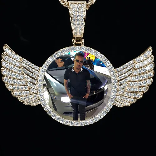 CUSTOM PICTURE PENDANT STYLE-4 sold by The GUU Shop