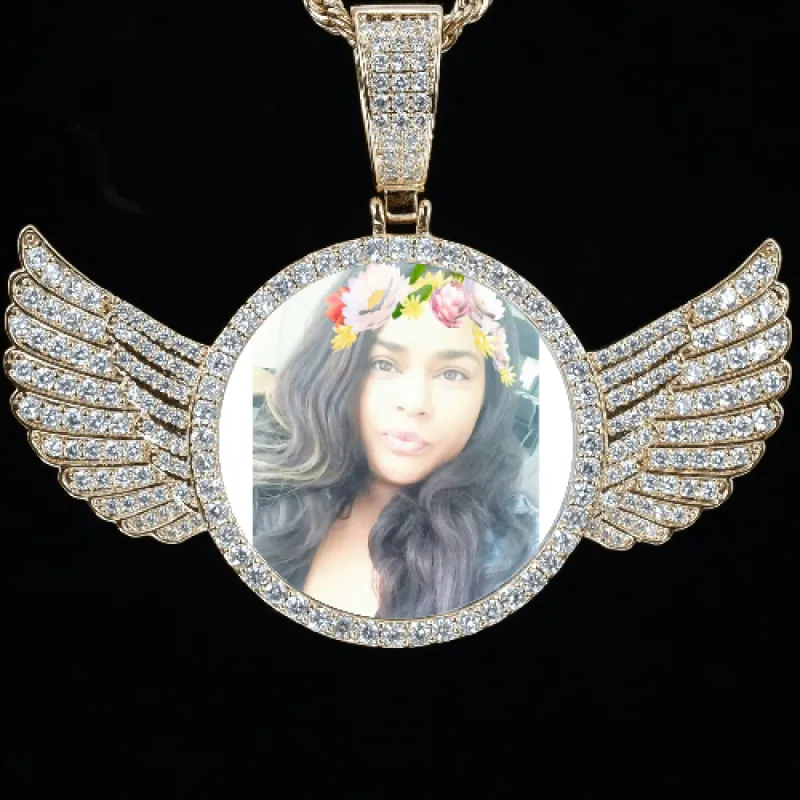 CUSTOM PICTURE PENDANT STYLE-4 sold by The GUU Shop