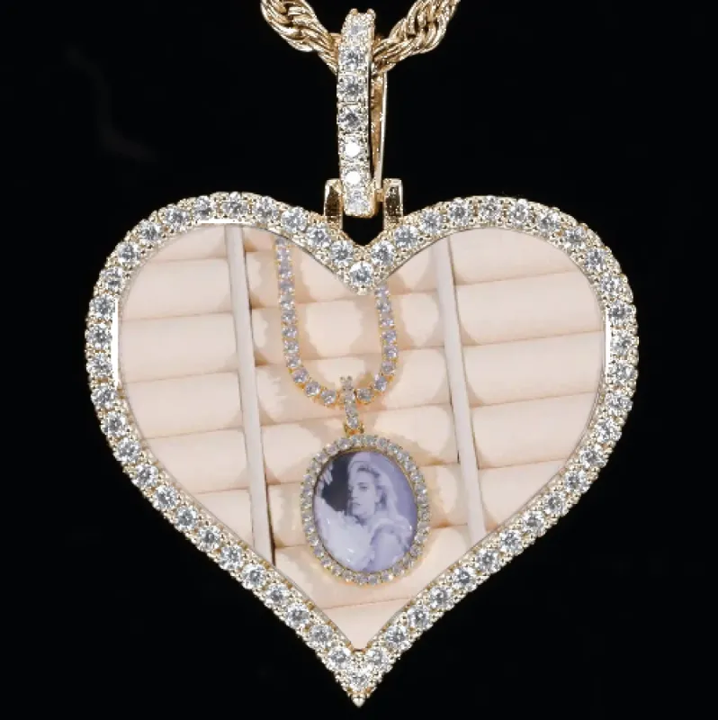 CUSTOM PICTURE PENDANT STYLE-3 sold by The GUU Shop