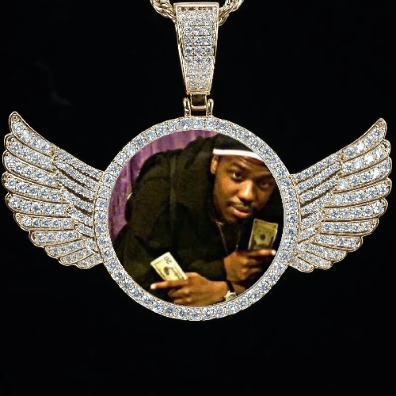 CUSTOM PICTURE PENDANT STYLE-4 sold by The GUU Shop