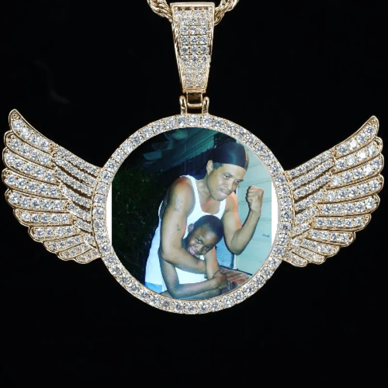 CUSTOM PICTURE PENDANT STYLE-4 sold by The GUU Shop