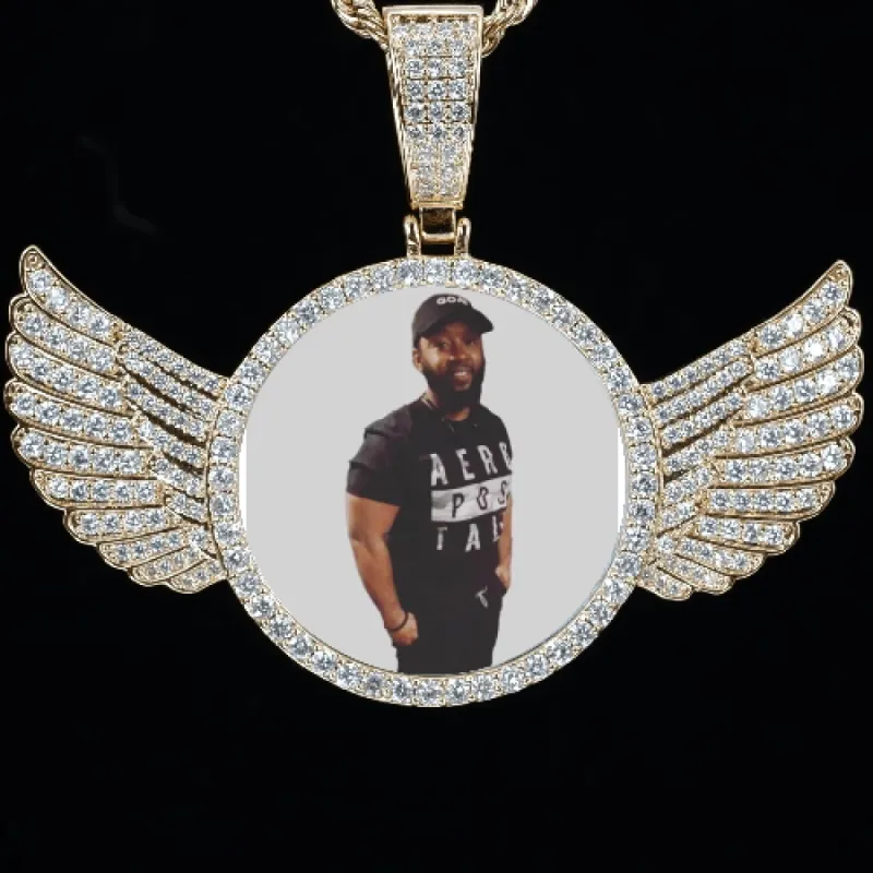 CUSTOM PICTURE PENDANT STYLE-4 sold by The GUU Shop