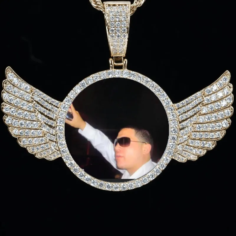 CUSTOM PICTURE PENDANT STYLE-4 sold by The GUU Shop