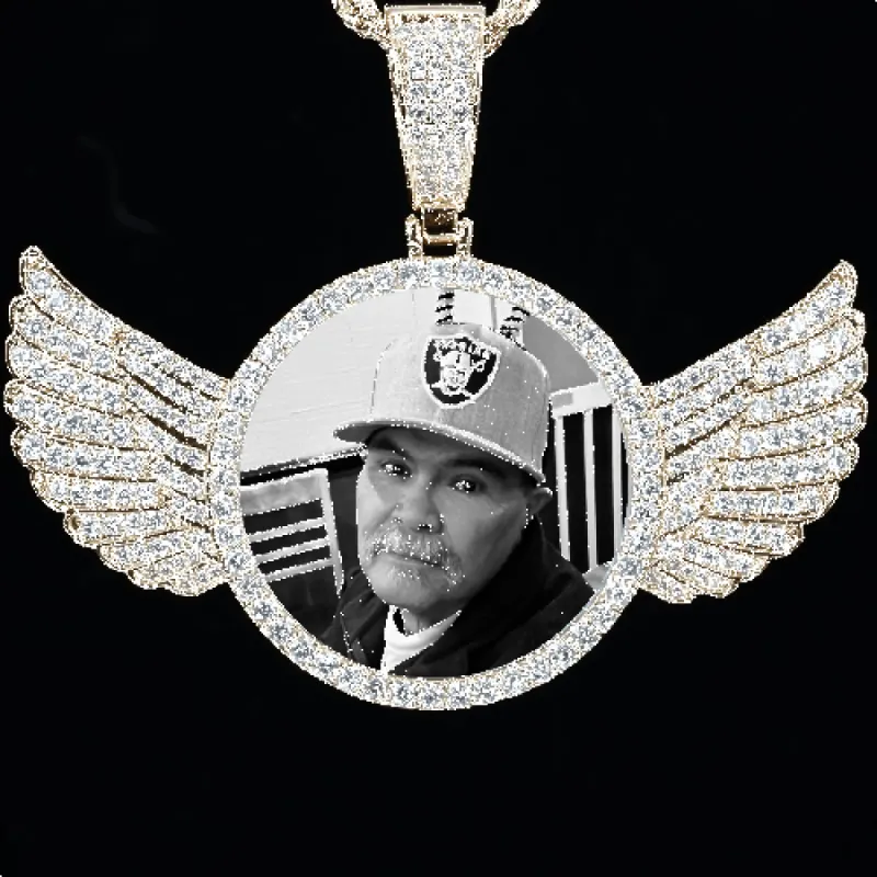 CUSTOM PICTURE PENDANT STYLE-4 sold by The GUU Shop