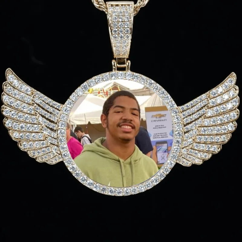 CUSTOM PICTURE PENDANT STYLE-4 sold by The GUU Shop