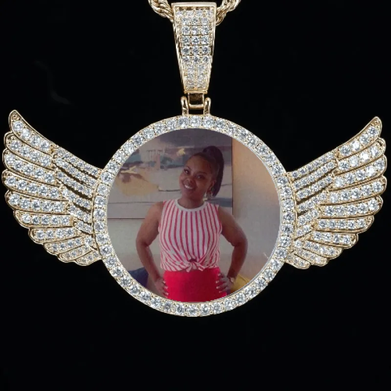 CUSTOM PICTURE PENDANT STYLE-4 sold by The GUU Shop