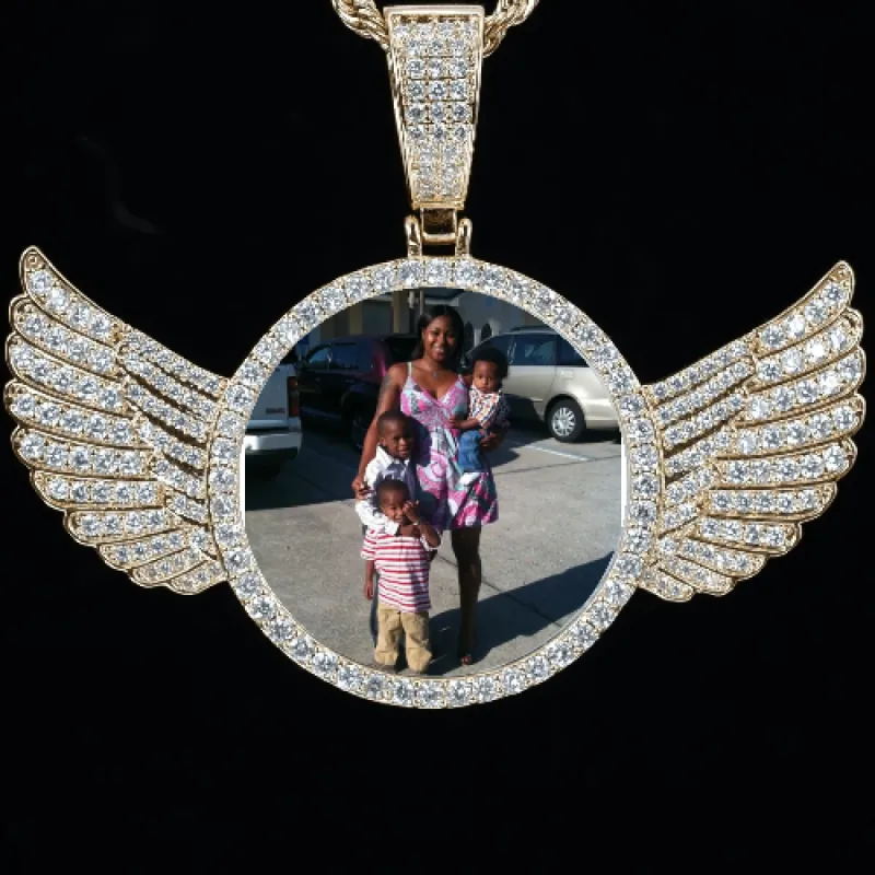 CUSTOM PICTURE PENDANT STYLE-4 sold by The GUU Shop