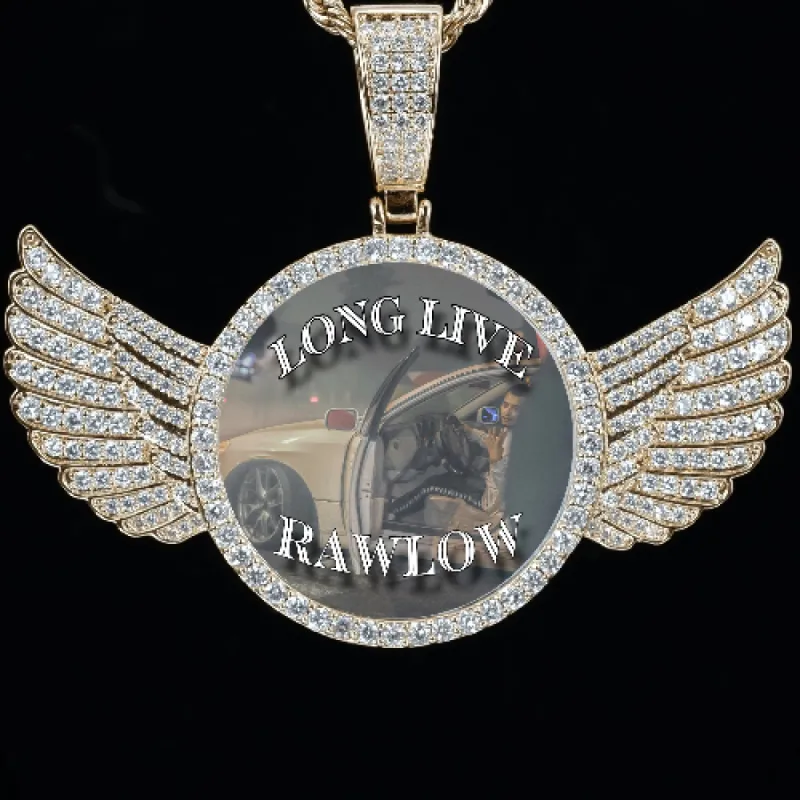 CUSTOM PICTURE PENDANT STYLE-4 sold by The GUU Shop