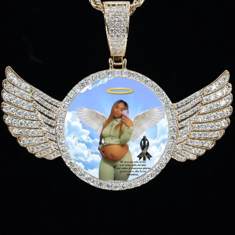 CUSTOM PICTURE PENDANT STYLE-4 sold by The GUU Shop