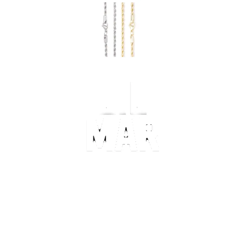 Custom Letters Baguette Two Layer Necklace sold by The GUU Shop