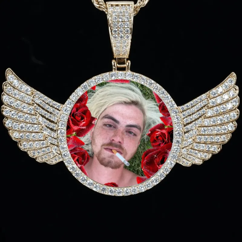 CUSTOM PICTURE PENDANT STYLE-4 sold by The GUU Shop