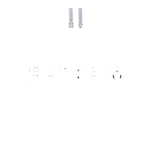 Custom Letters Baguette Two Layer Necklace sold by The GUU Shop