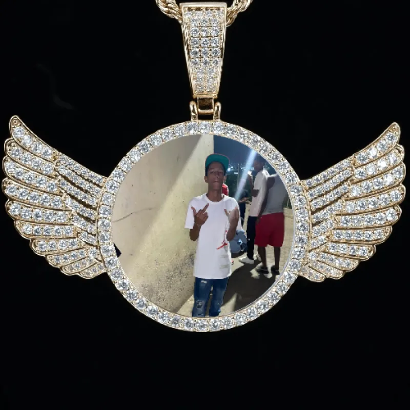 CUSTOM PICTURE PENDANT STYLE-4 sold by The GUU Shop