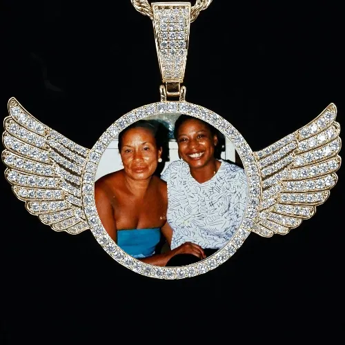 CUSTOM PICTURE PENDANT STYLE-4 sold by The GUU Shop