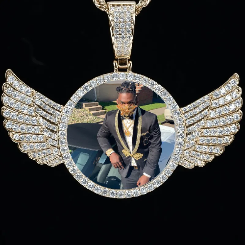 CUSTOM PICTURE PENDANT STYLE-4 sold by The GUU Shop