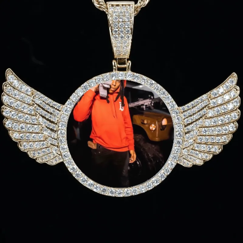 CUSTOM PICTURE PENDANT STYLE-4 sold by The GUU Shop