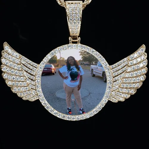 CUSTOM PICTURE PENDANT STYLE-4 sold by The GUU Shop