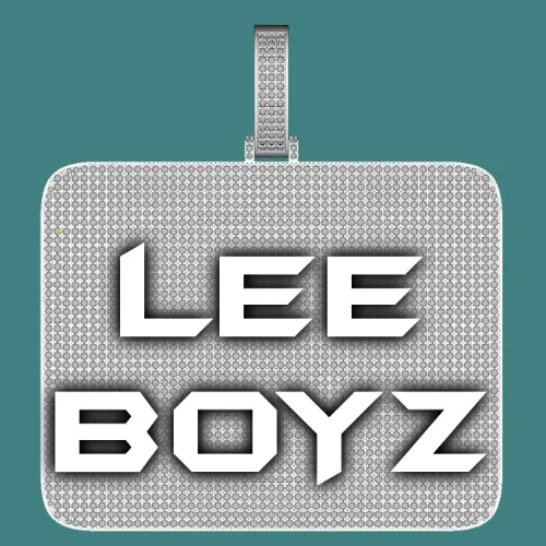 CUSTOM LETTER NECKLACE 3D BIG SQUARE sold by The GUU Shop