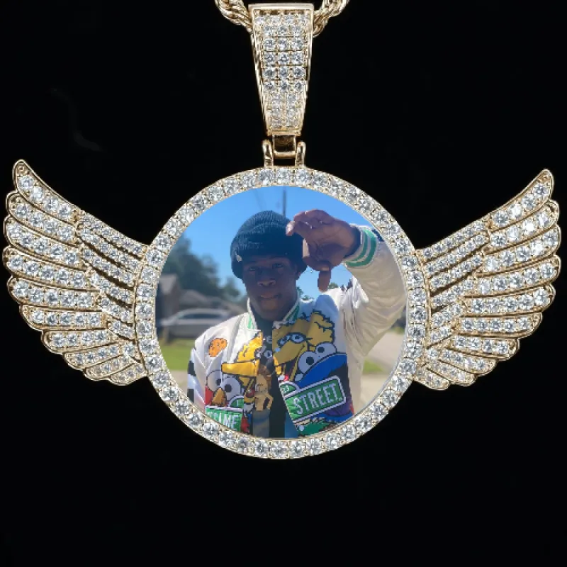 CUSTOM PICTURE PENDANT STYLE-4 sold by The GUU Shop