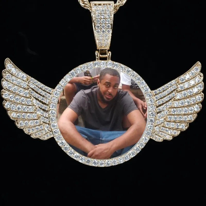 CUSTOM PICTURE PENDANT STYLE-4 sold by The GUU Shop