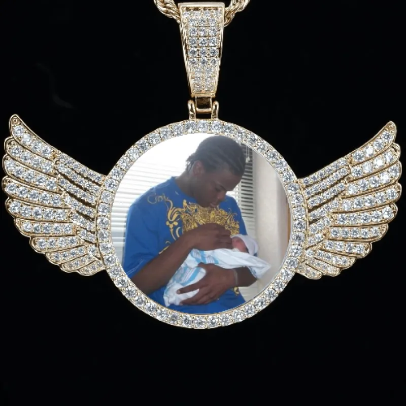 CUSTOM PICTURE PENDANT STYLE-4 sold by The GUU Shop