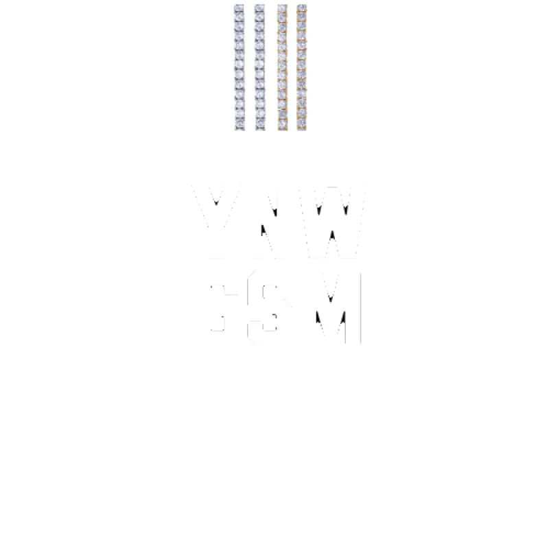 Custom Letters Baguette Two Layer Necklace sold by The GUU Shop