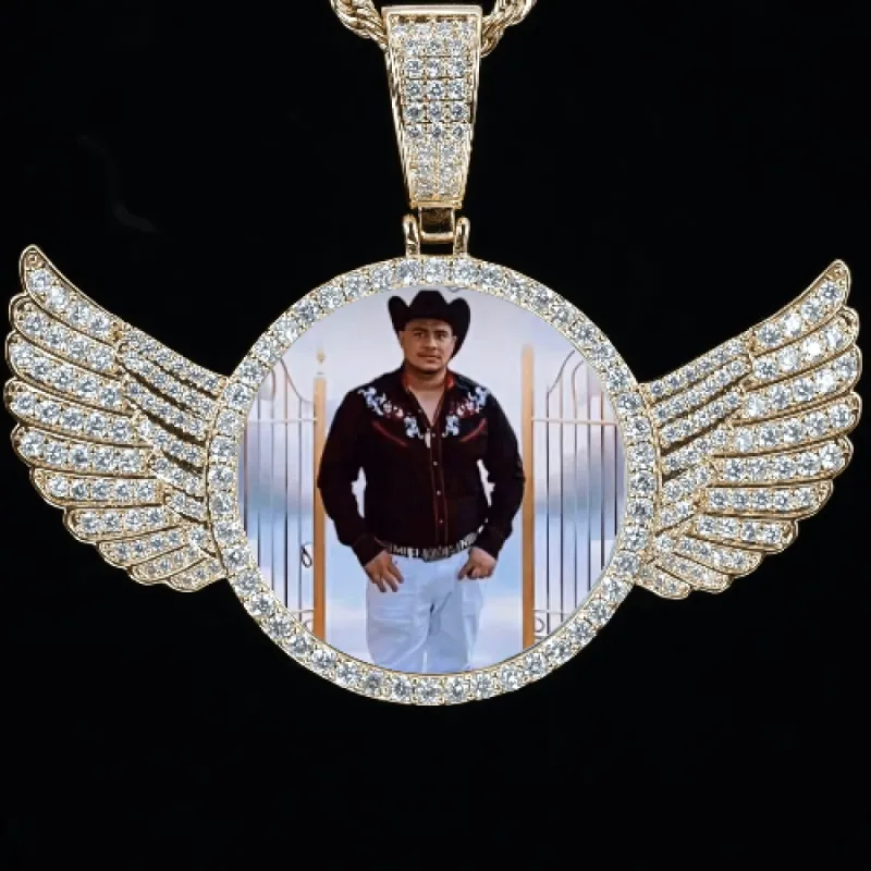 CUSTOM PICTURE PENDANT STYLE-4 sold by The GUU Shop