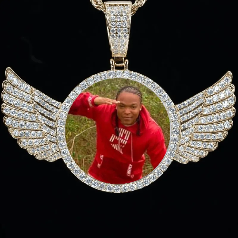 CUSTOM PICTURE PENDANT STYLE-4 sold by The GUU Shop