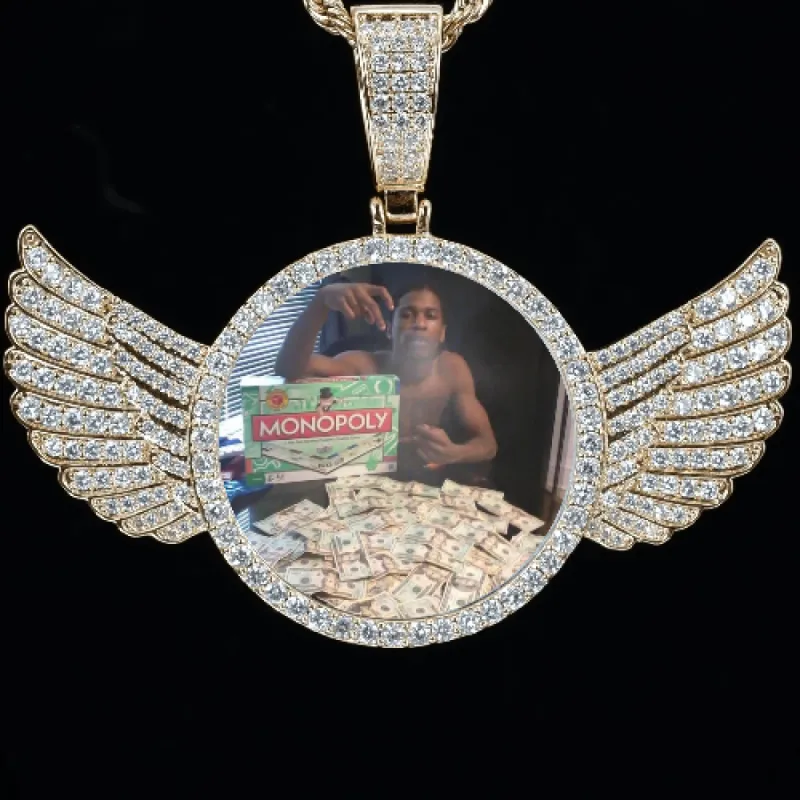 CUSTOM PICTURE PENDANT STYLE-4 sold by The GUU Shop