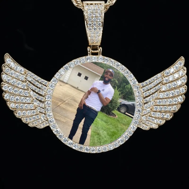 CUSTOM PICTURE PENDANT STYLE-4 sold by The GUU Shop