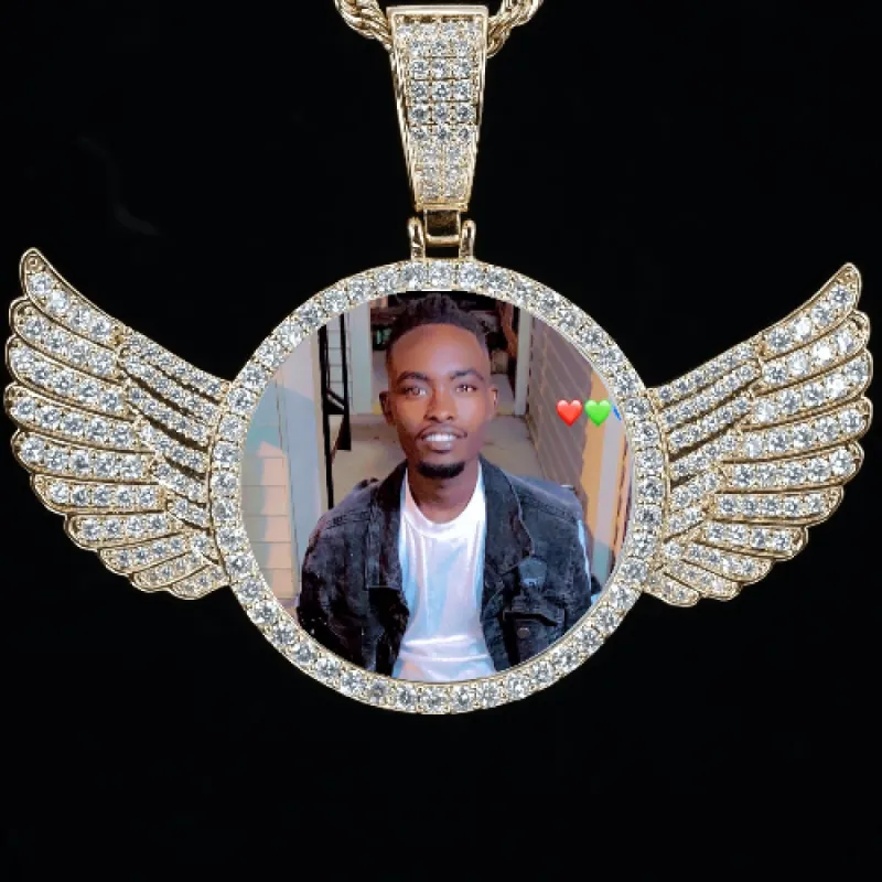 CUSTOM PICTURE PENDANT STYLE-4 sold by The GUU Shop