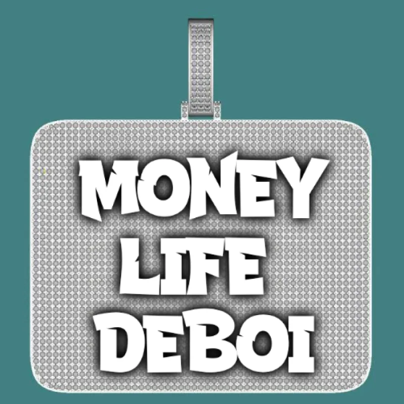 CUSTOM LETTER NECKLACE 3D BIG SQUARE sold by The GUU Shop