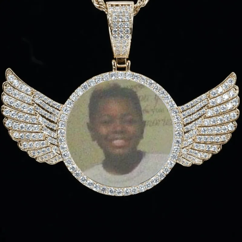 CUSTOM PICTURE PENDANT STYLE-4 sold by The GUU Shop