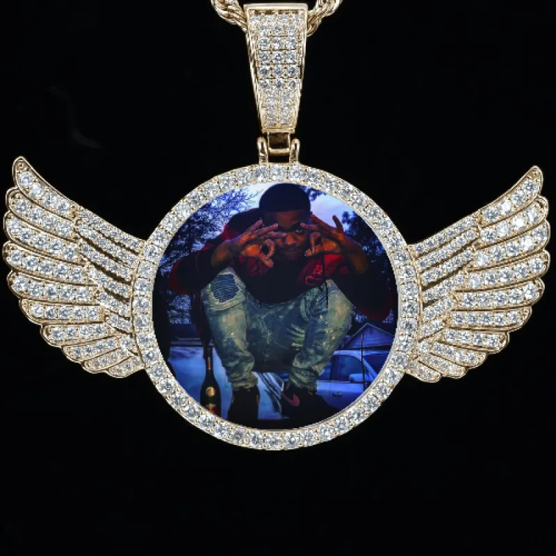 CUSTOM PICTURE PENDANT STYLE-4 sold by The GUU Shop