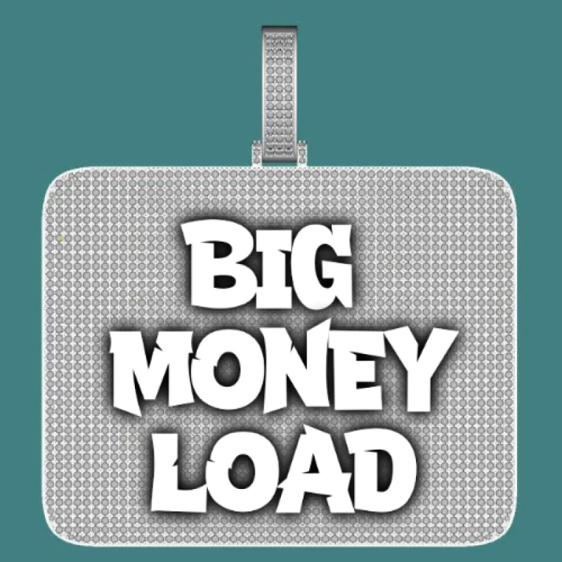 CUSTOM LETTER NECKLACE 3D BIG SQUARE sold by The GUU Shop