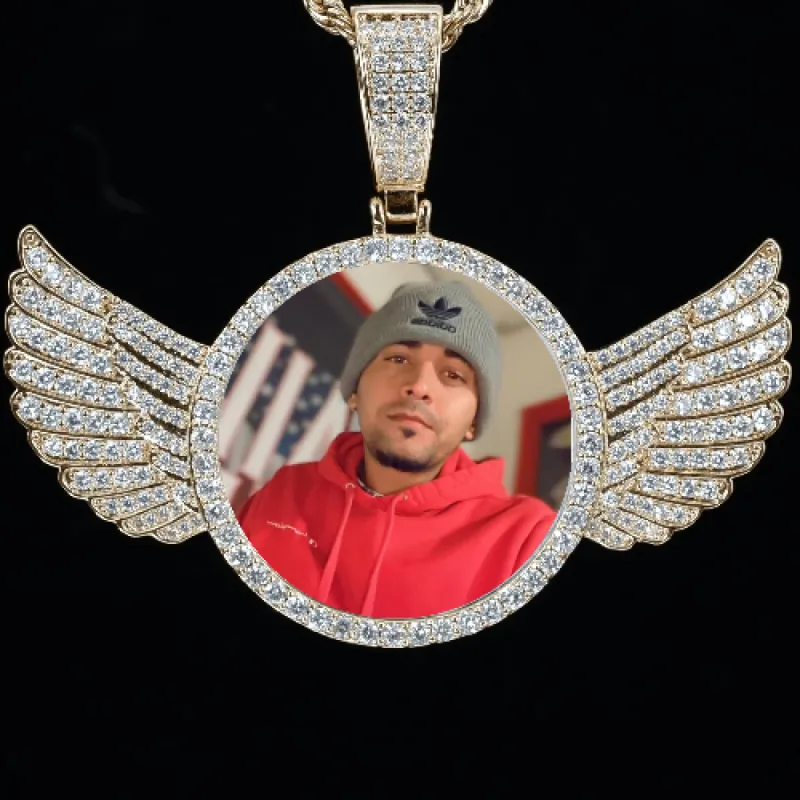 CUSTOM PICTURE PENDANT STYLE-4 sold by The GUU Shop